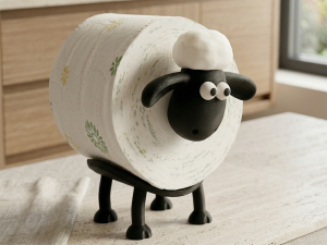 Ovelha de Papel Higiénico